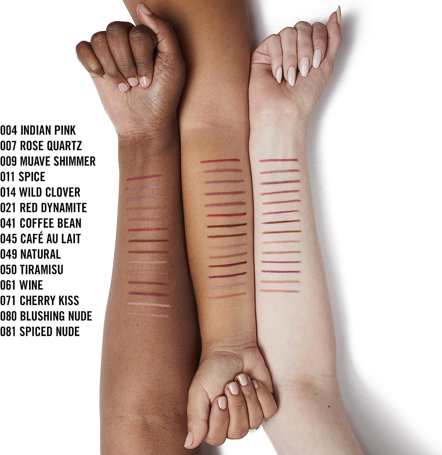 Rimmel Lasting Finish 1000 Kisses Lip Liner Range