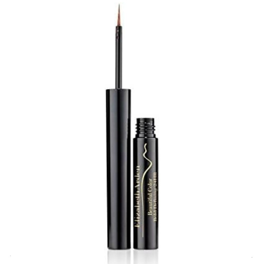 Elizabeth Arden Beautiful Color 24 Hr Liquid Eye Liner 02 Gilded Brown – Rich, Shimmering Brown