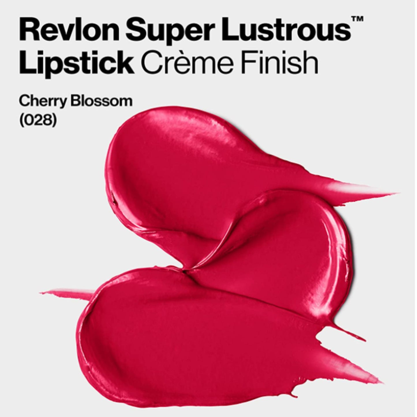 Revlon Super Lustrous Lipstick 028 Cherry Blossom – Soft, Flirty Pink Finish