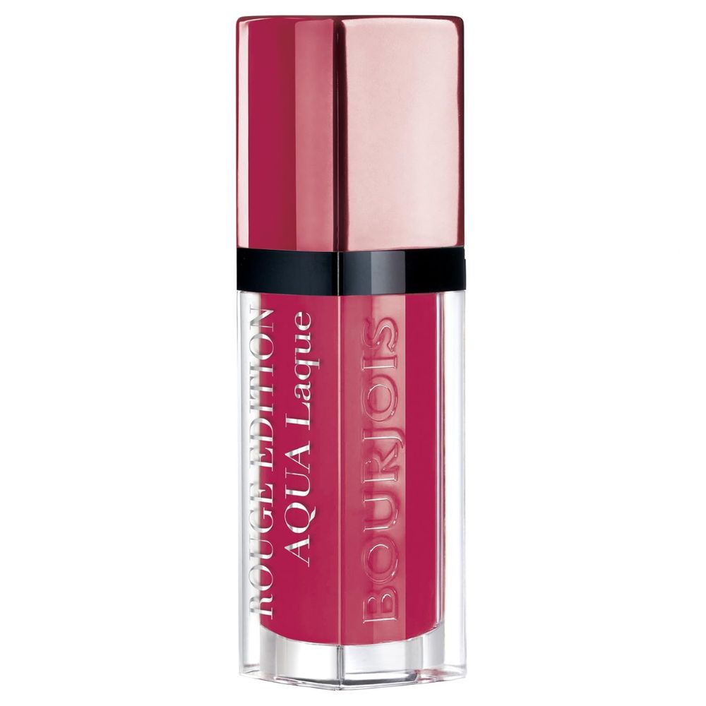 Bourjois Rouge Aqua Laque Lipstick – High-Shine, Hydrating Color