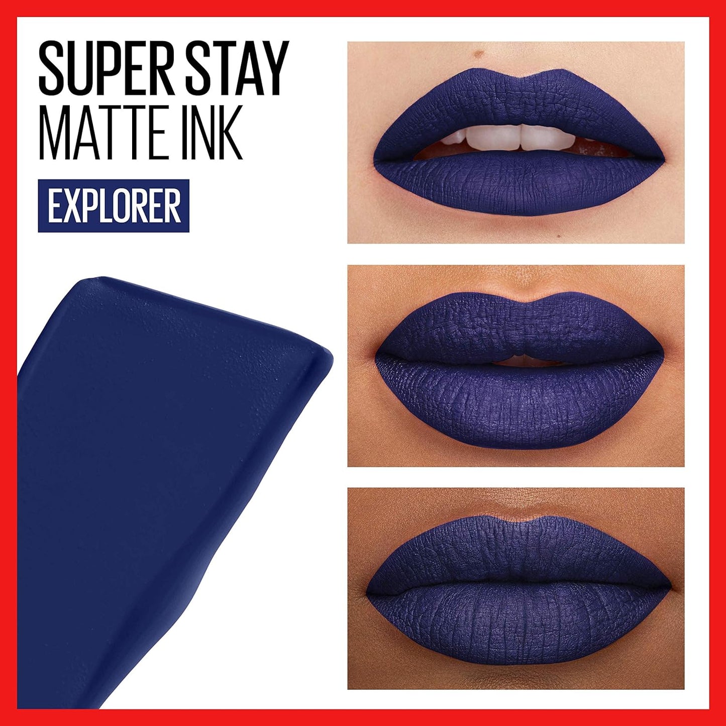 Maybelline SuperStay Matte Ink Liquid Lipstick 105 Explorer – Bold, Matte Finish