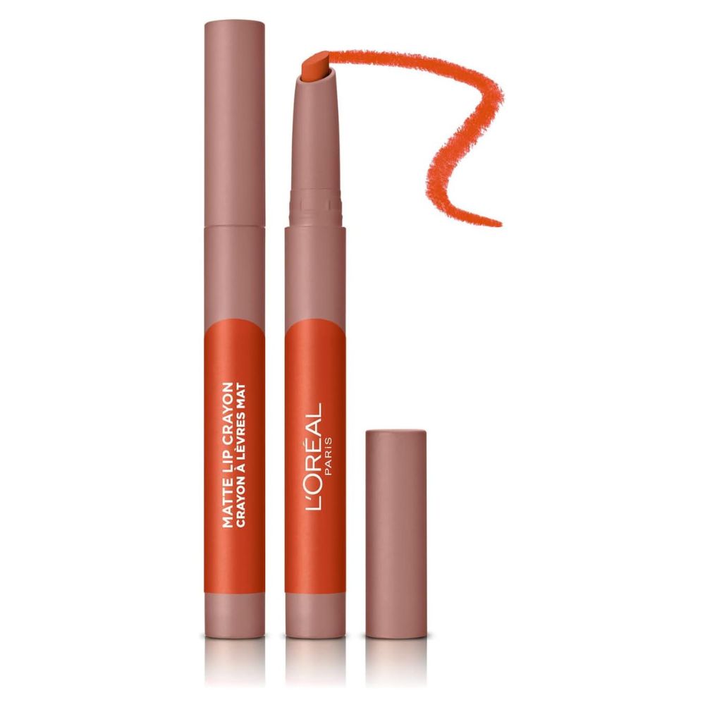 L'Oreal Infallible Matte Lip Crayon 106 Mon Cinnamon – Long-Lasting, Matte Perfection