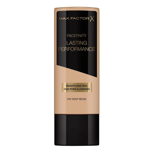 Max Factor Lasting Performance Foundation 111 Deep Beige – 24H Rich Satin-Matte