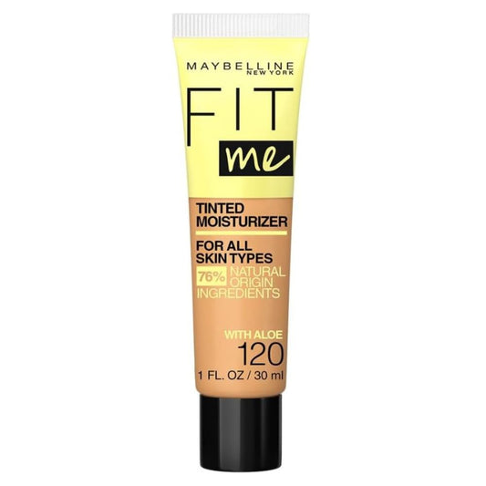 Maybelline Fit Me Tinted Moisturizer – Natural Finish, Hydrating Coverage