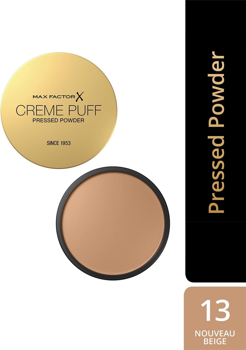Max Factor Creme Puff Powder 13 Nouveau Beige – Natural Velvet Finish