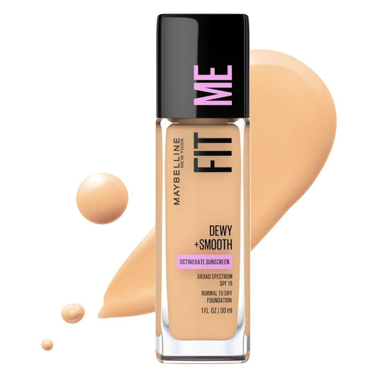 Maybelline Fit Me Luminous Smooth Foundation – Hydrating, Radiant Finish