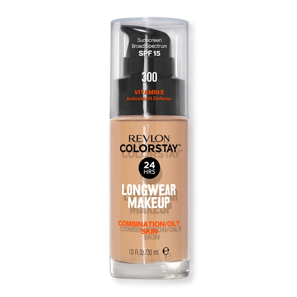 Revlon Colorstay Combination Oily Skin Foundation 300 Golden Beige – Matte, Long-Lasting