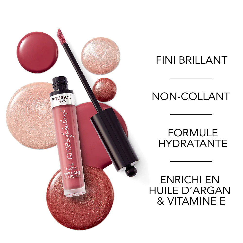 Bourjois Gloss Fabuleux Lip Gloss – 07 Standing Rose'vation