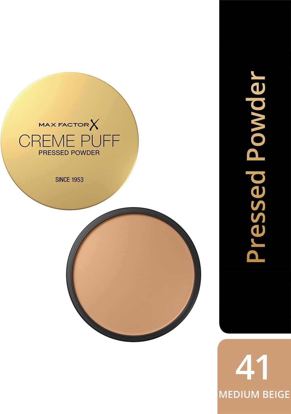 Max Factor Creme Puff Powder 41 Medium Beige – Warm Velvet Finish