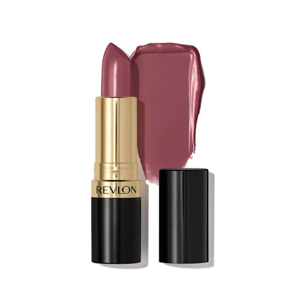 Revlon Super Lustrous Lipstick 473 Mauvy Night – Sultry Mauve, Velvet Matte Finish