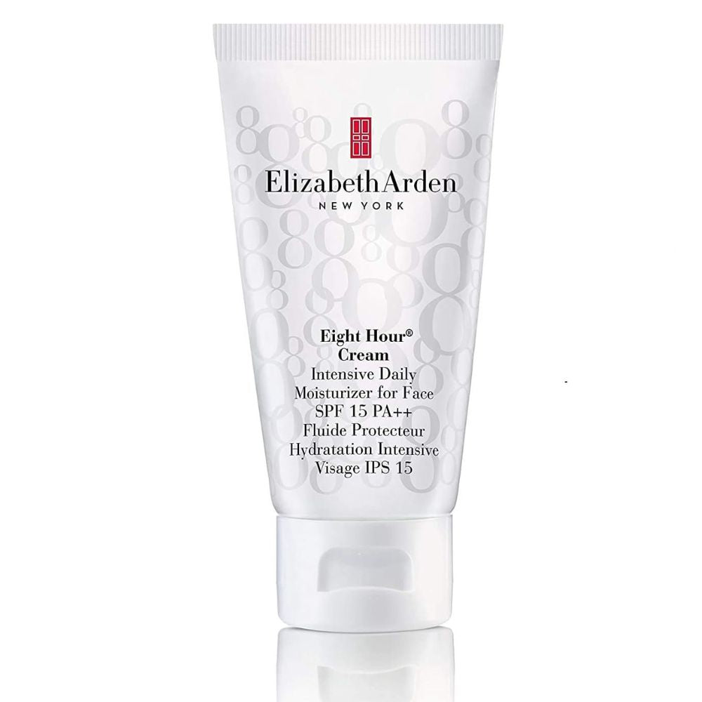 Elizabeth Arden Eight Hour Cream Intensive Daily Moisturiser for Face SPF 15 – Hydration & UV Protection
