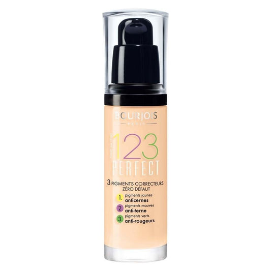 Bourjois 1,2,3 Perfect Foundation – Flawless, Radiant Coverage
