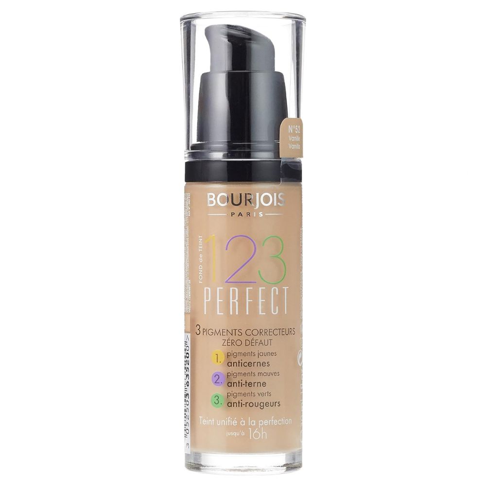 Bourjois 1,2,3 Perfect Foundation – Flawless, Radiant Coverage