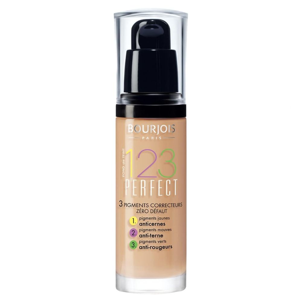 Bourjois 1,2,3 Perfect Foundation – Flawless, Radiant Coverage