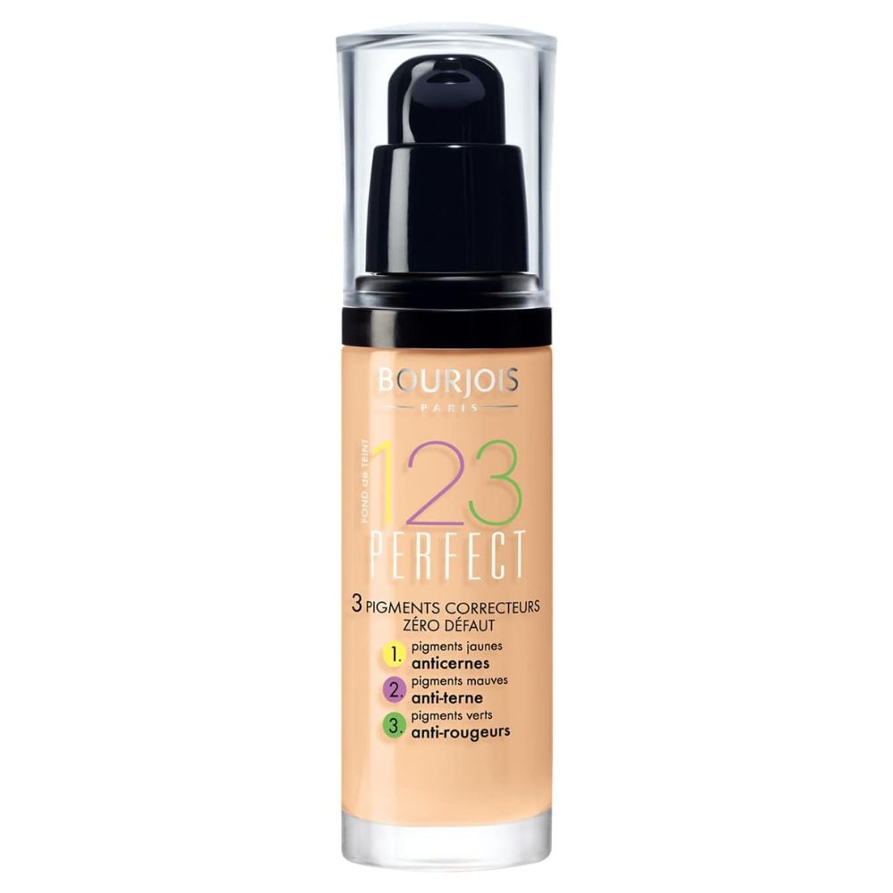 Bourjois 1,2,3 Perfect Foundation – Flawless, Radiant Coverage