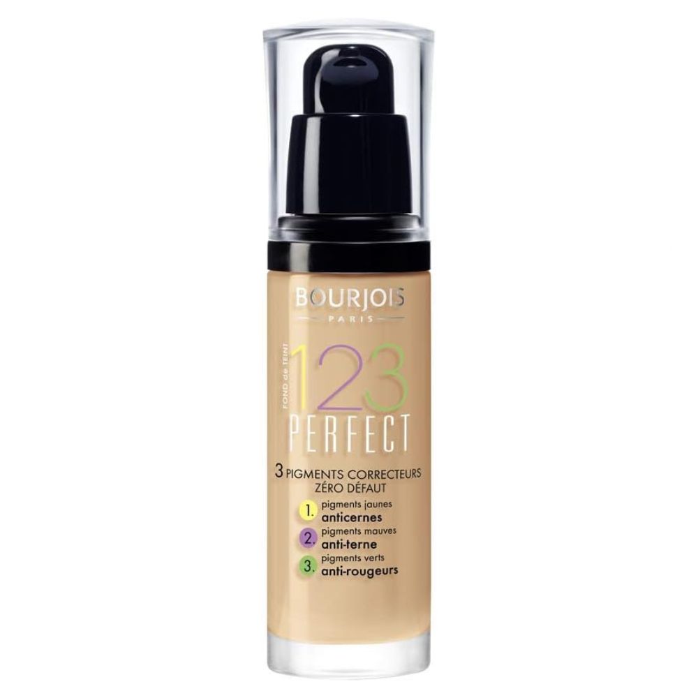 Bourjois 1,2,3 Perfect Foundation – Flawless, Radiant Coverage