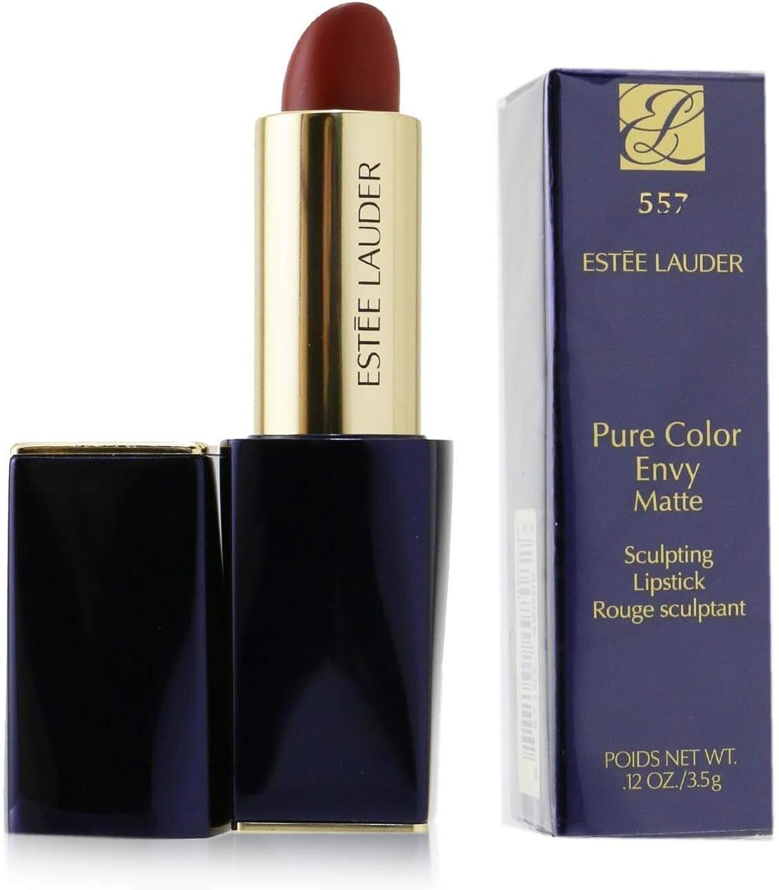 Estee Lauder Pure Color Envy Sculpting Lipstick 557 Fragile Ego – Elegant, Bold Pink
