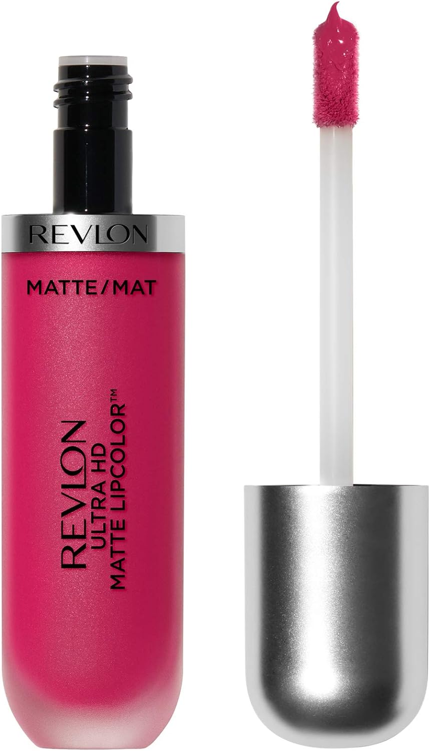 Revlon Ultra HD Matte Lipcolor 615 HD Temptation – Bold, Velvety Matte Finish