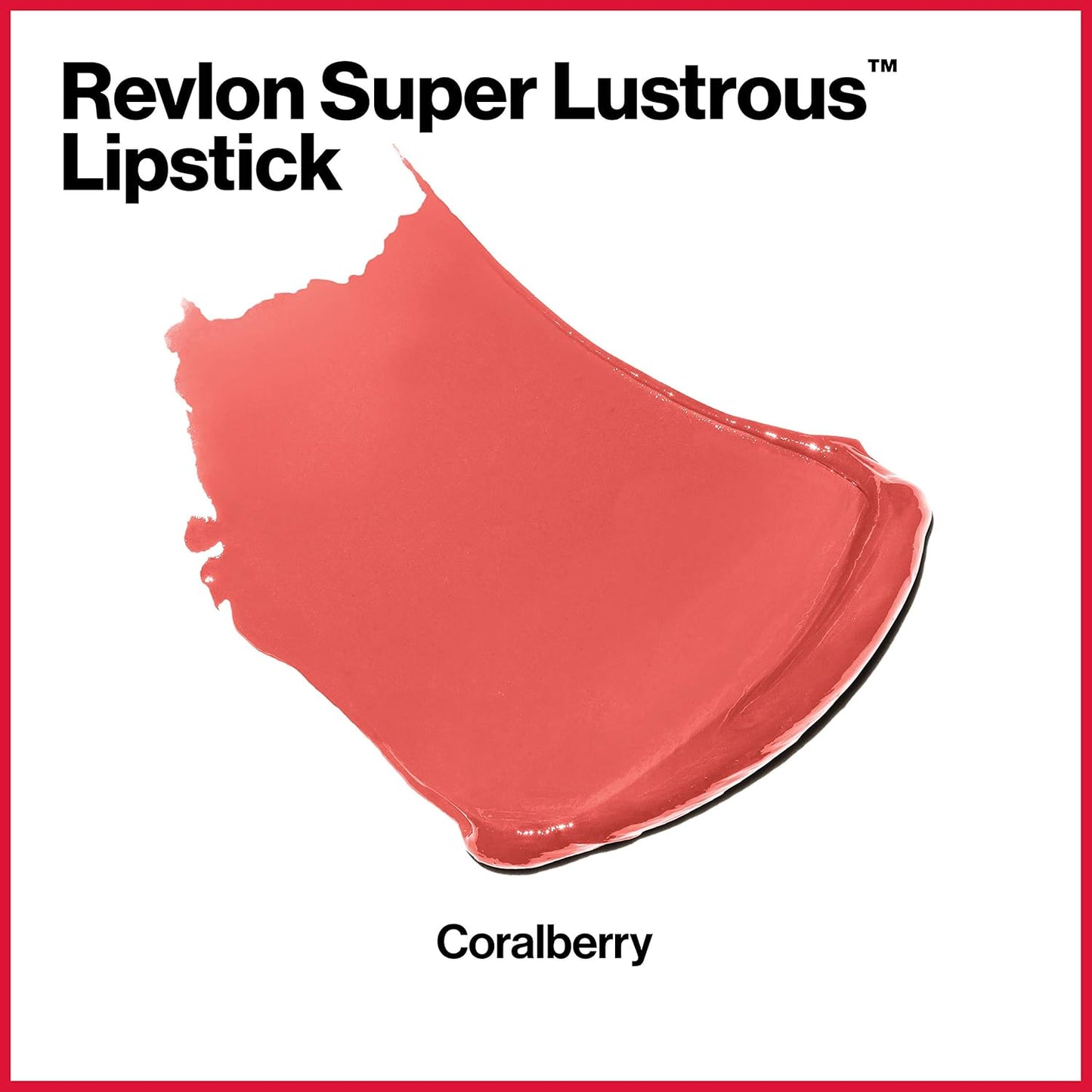 Revlon Super Lustrous Lipstick 674 Coral Berry – Radiant Coral, Luminous Finish