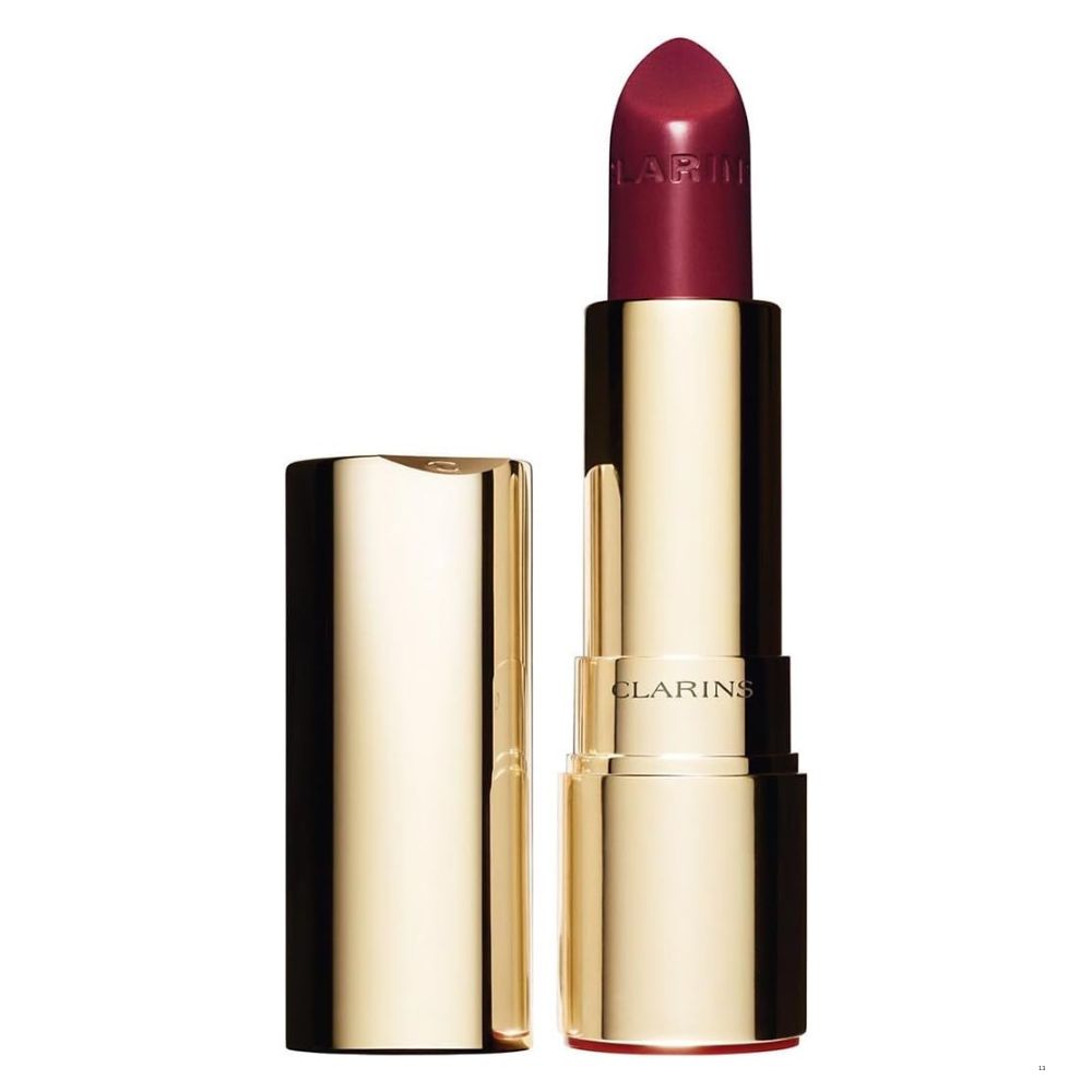 Clarins Joli Rouge Long Wearing Lipstick 754 Deep Red – Bold, Timeless Color