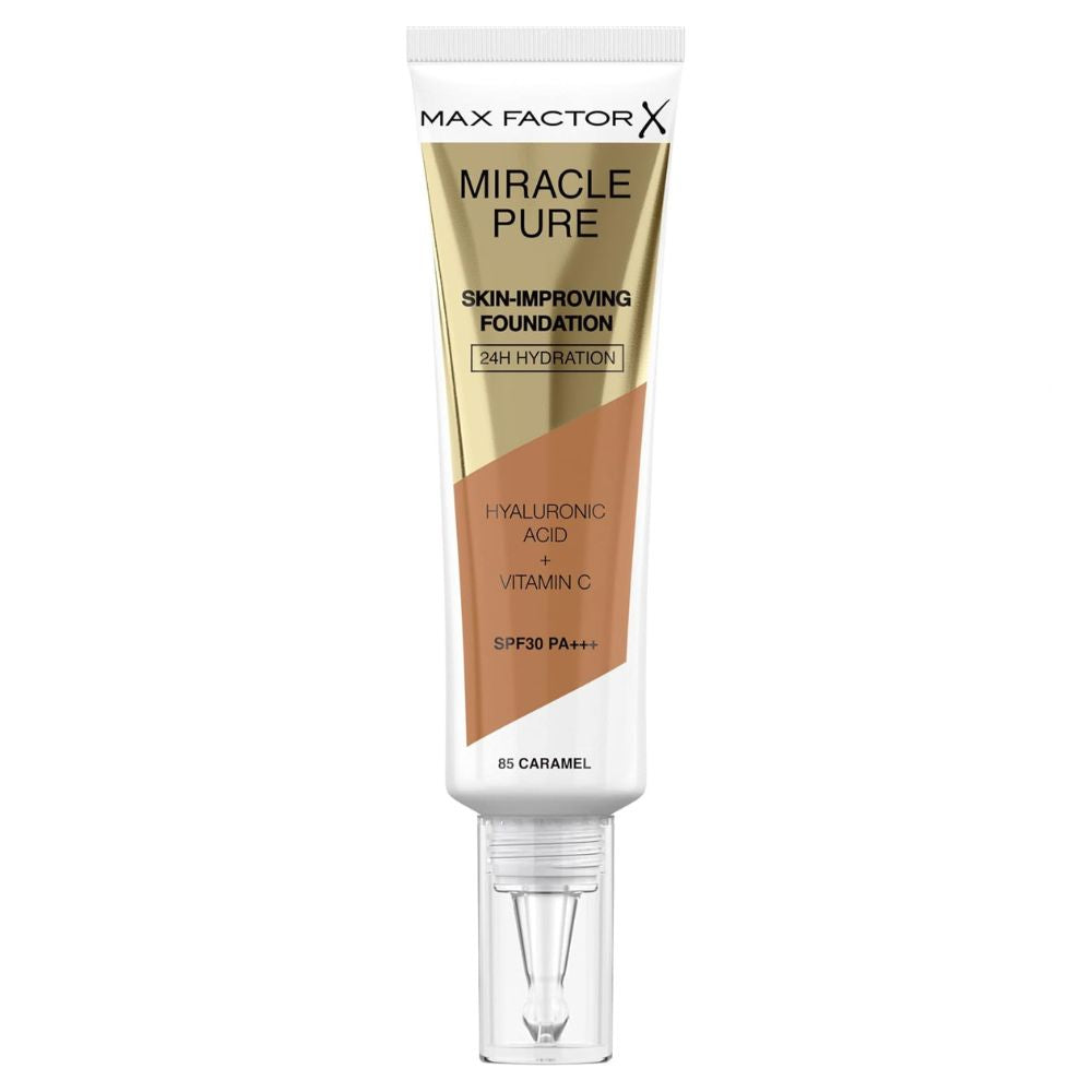 Max Factor Miracle Pure Skin-Improving Foundation – Natural Finish, Skincare Benefits