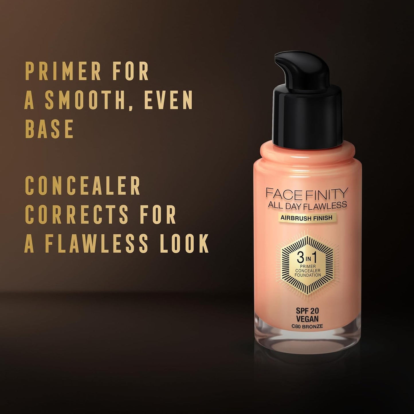 Max Factor Facefinity All Day Flawless 3 in 1 Foundation Range - Perfection in One