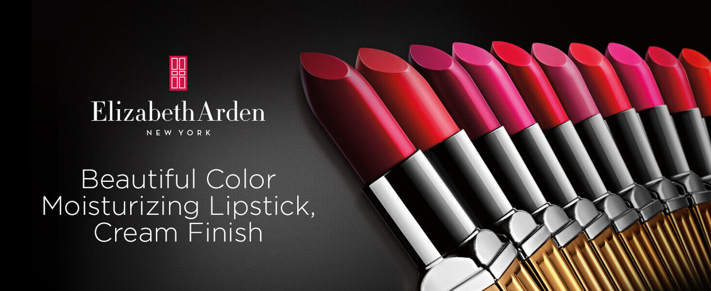 Elizabeth Arden Beautiful Color Lipstick 50 Pink Flamingo – Bold, Moisturizing Pink
