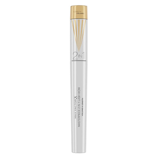 Max Factor Masterpiece 2-in-1 Lash Wow Mascara – Twist Brush for Volume & Lift