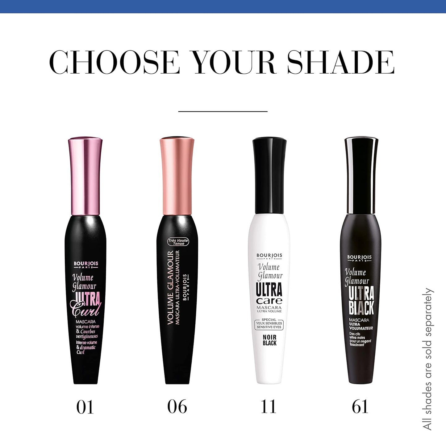Bourjois Volume Glamour Mascara 06 Noir Ebene – Intense Black Volume