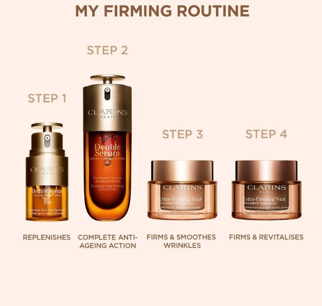 Clarins Extra Firming Night Cream – Overnight Renewal, Mature Skin