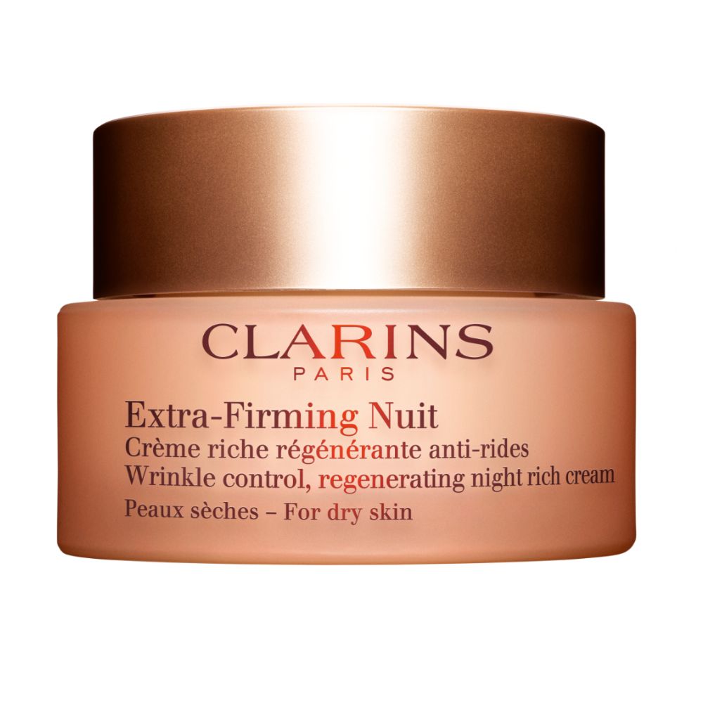 Clarins Extra Firming Night Cream – Overnight Renewal, Mature Skin