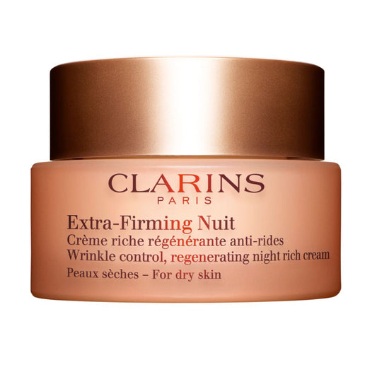 Clarins Extra Firming Night Cream – Overnight Renewal, Mature Skin