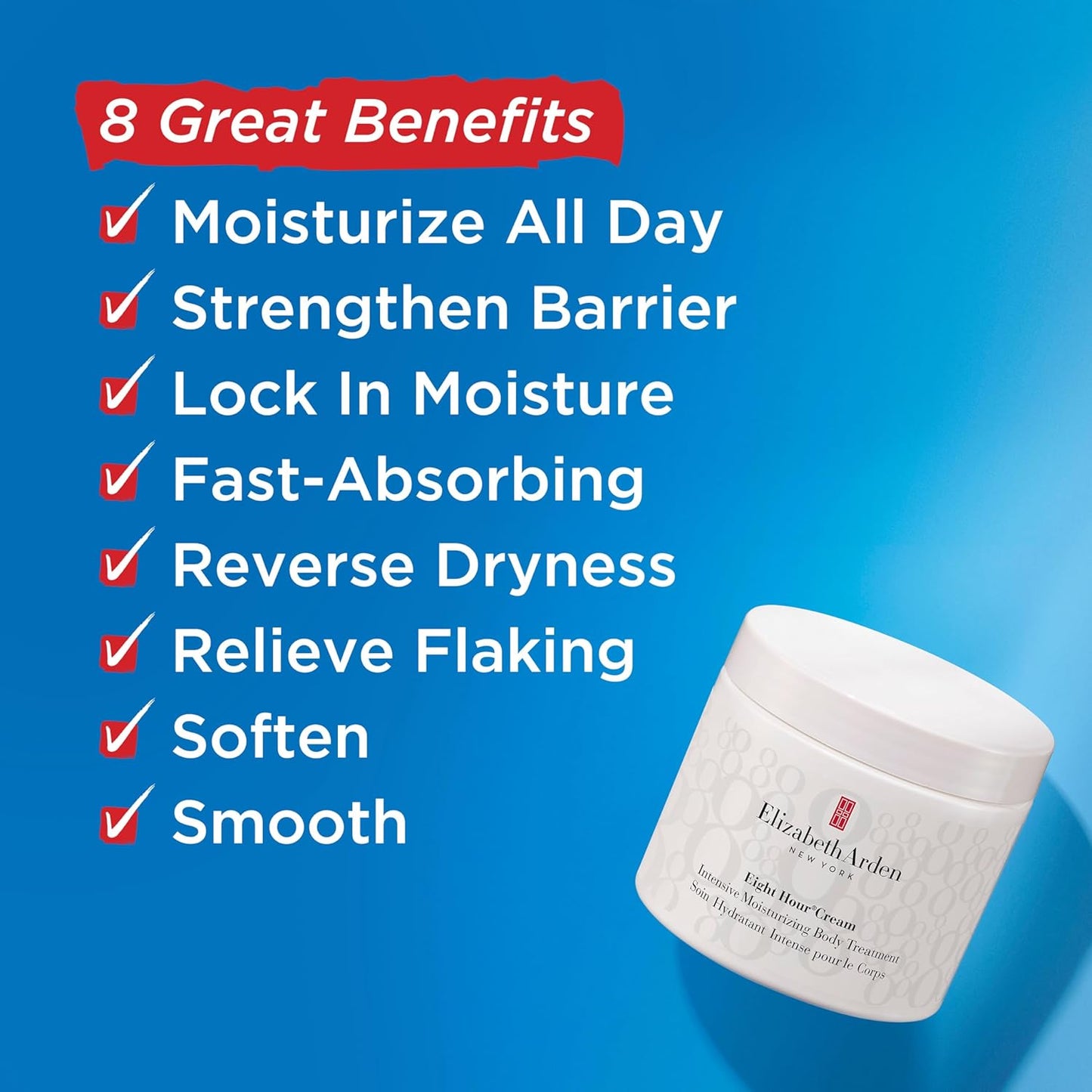 Elizabeth Arden Eight Hour Cream Intensive Moisturizing Body Treatment – 24H Hydration