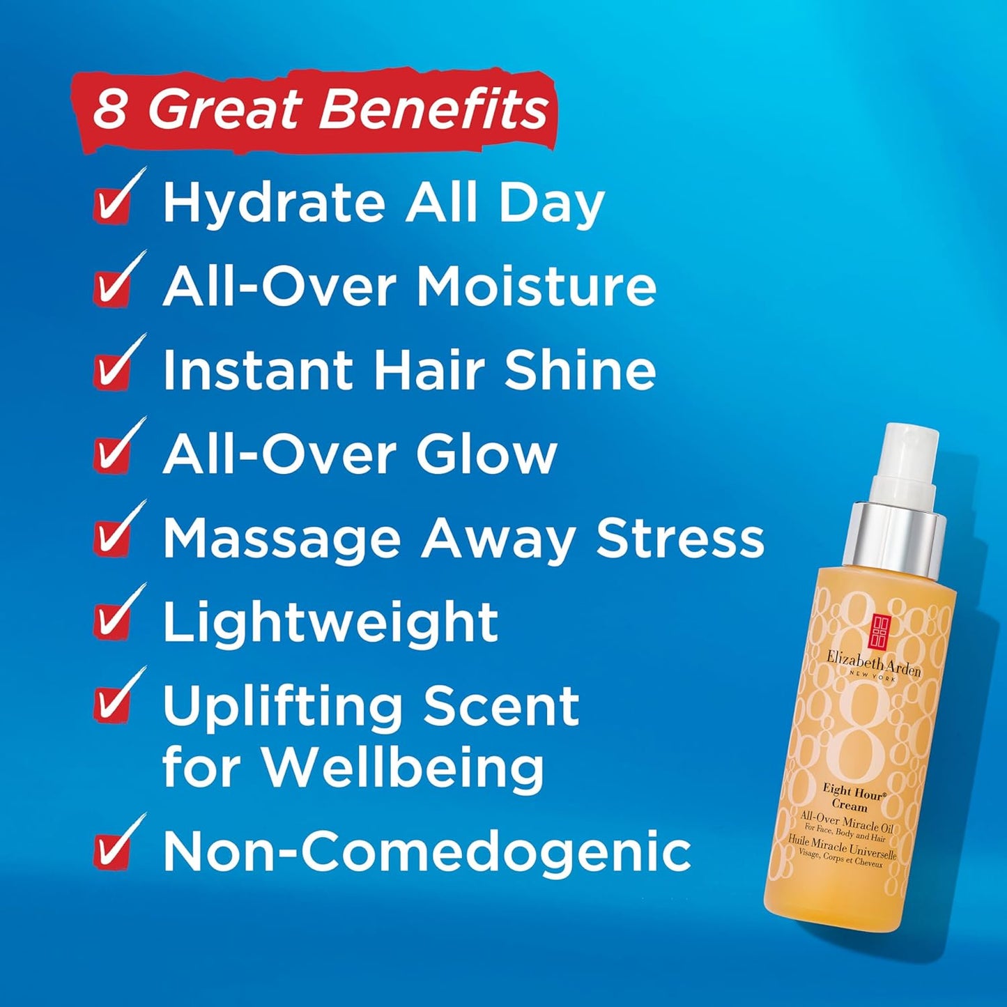 Elizabeth Arden Eight Hour Cream All-Over Miracle Oil – Multi-Use Hydration