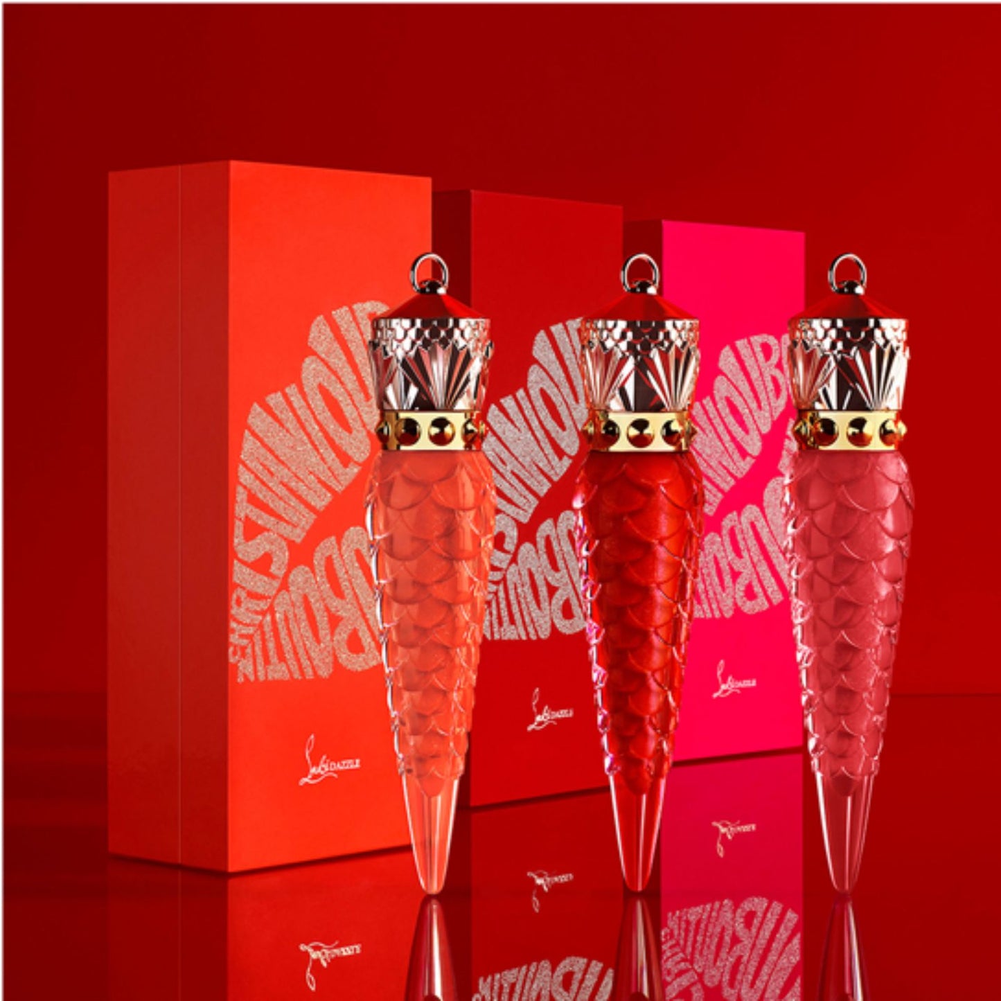 Christian Louboutin Glitter Metal Fluid Lip Colour Range: A Touch of Louboutin Red