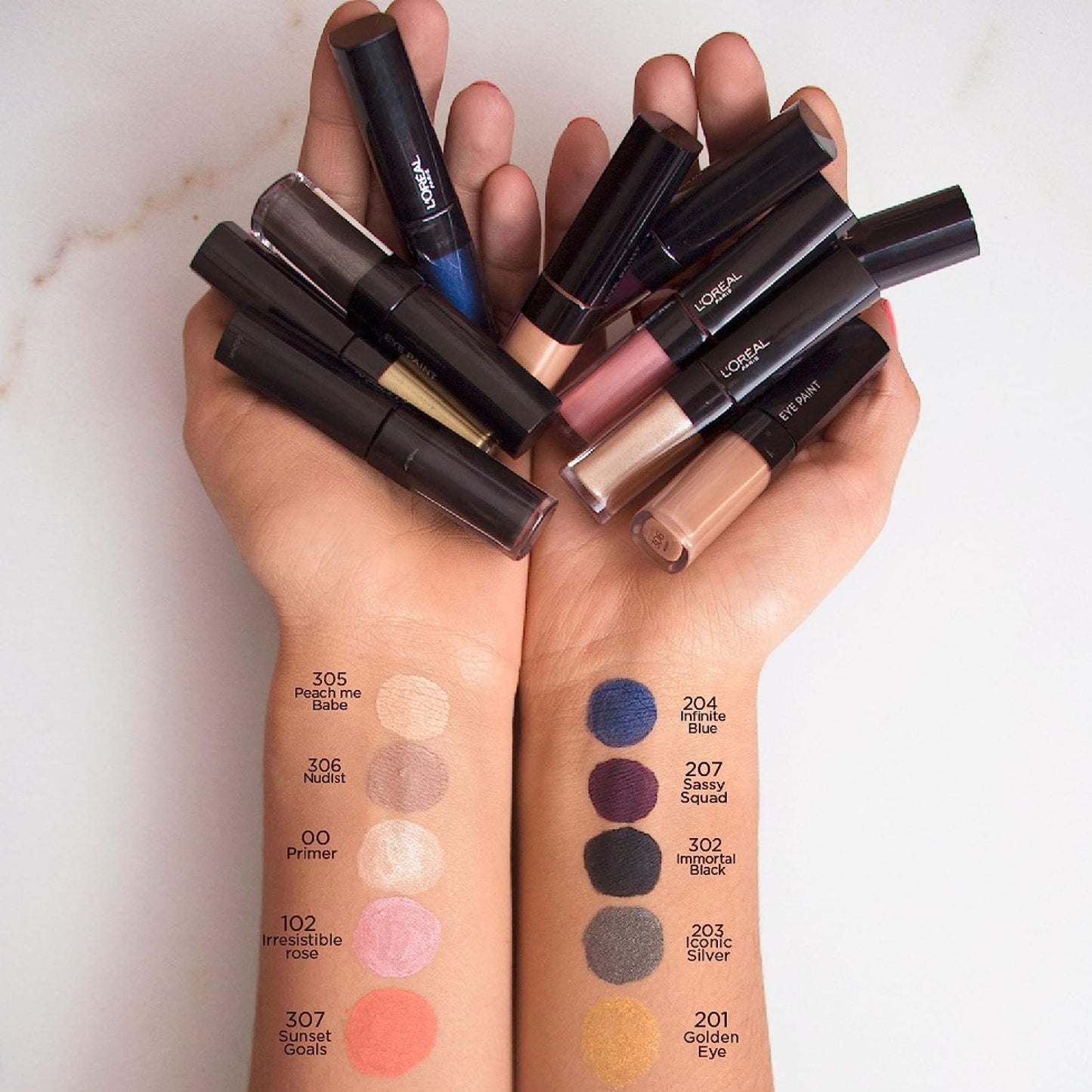 L'Oreal Infallible Eyeshadow Paint Range Perfect for Grey Eyes