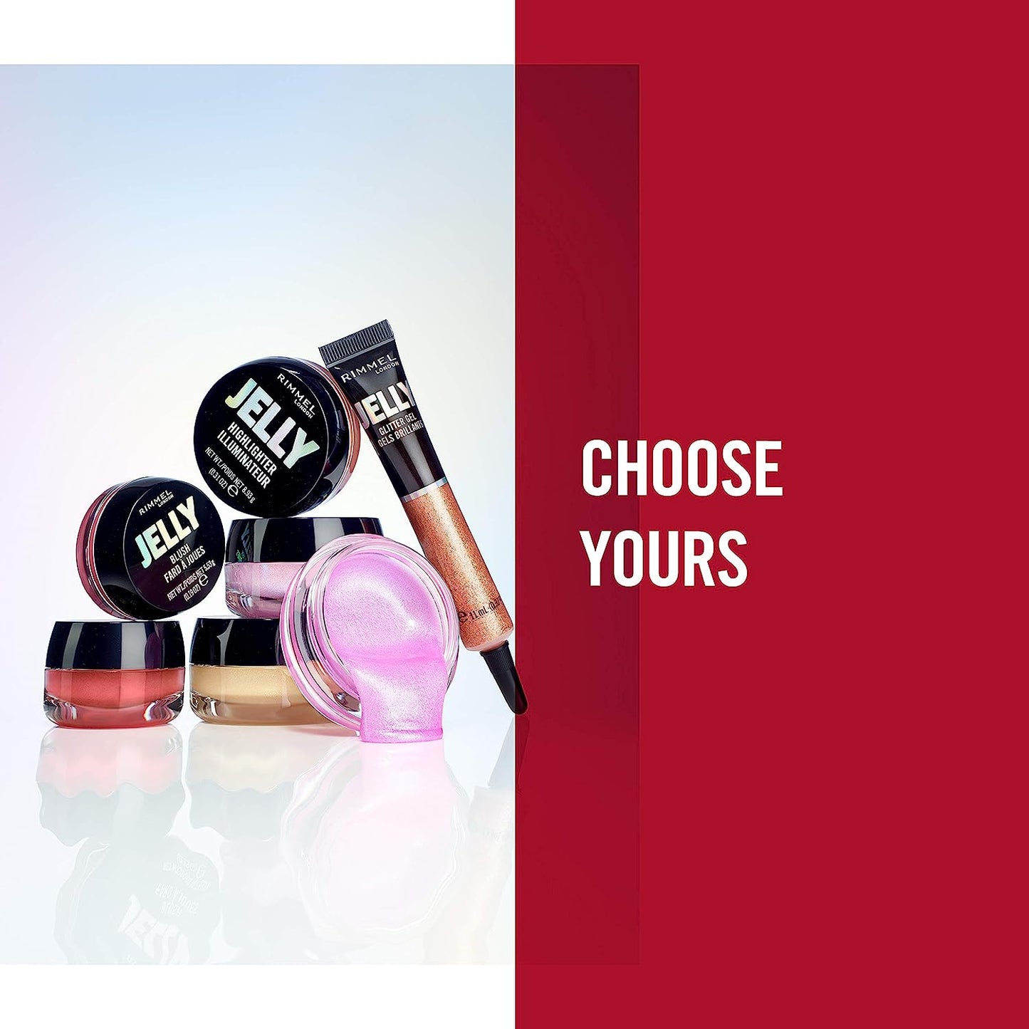 Rimmel Jelly Highlighter Range: Pastel Brush Highlighter for a Radiant Glow