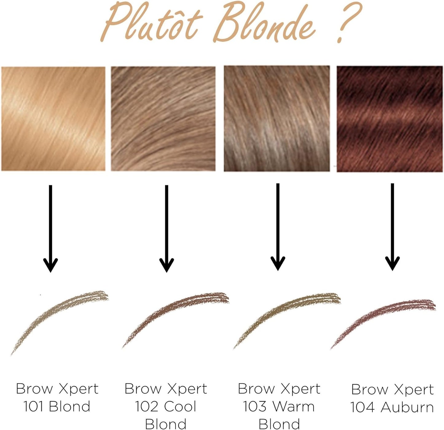 L'Oreal Brow Artist Xpert Eyebrow Pencil 101 Blonde – Natural Blonde Precision