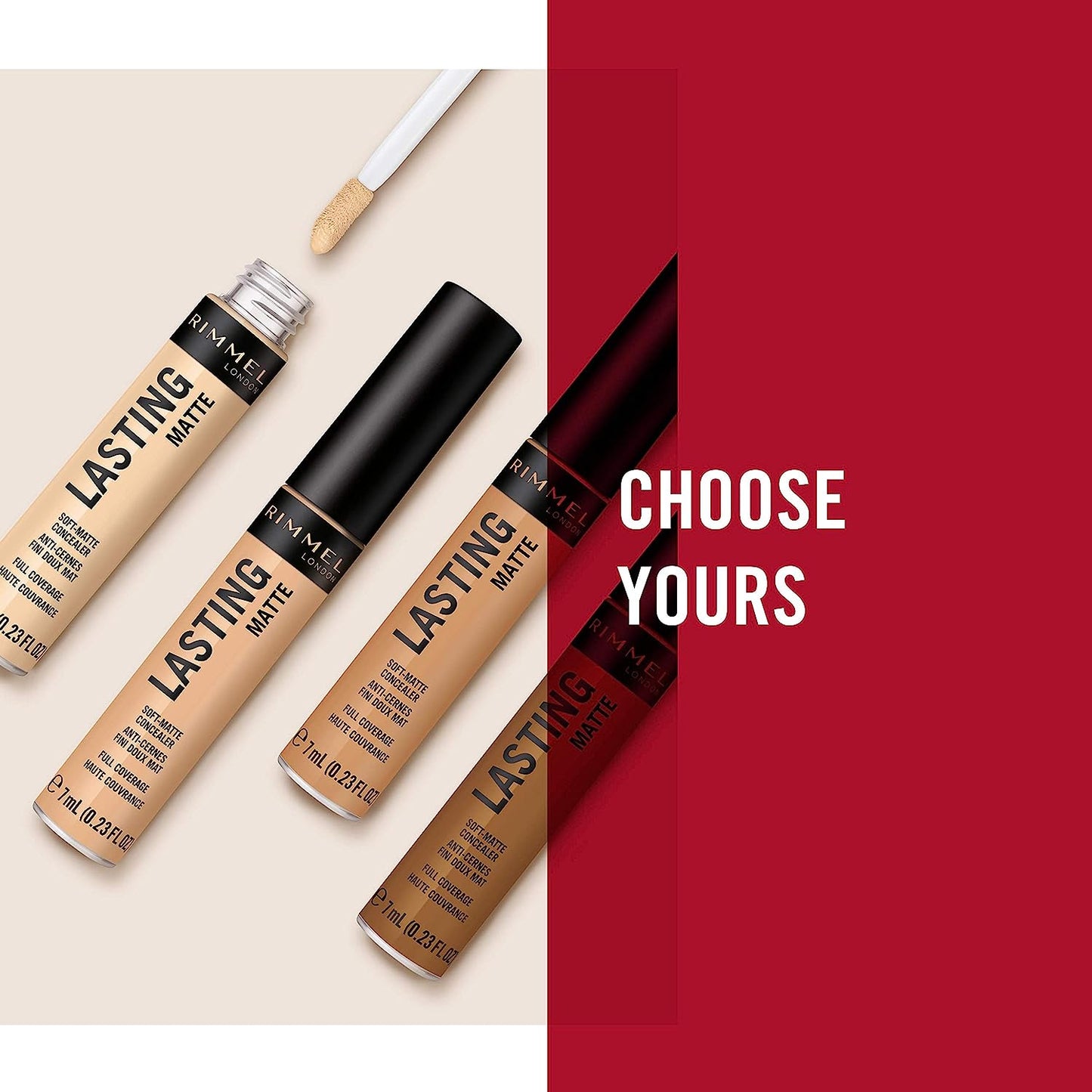 Rimmel Lasting Matte Concealer Range - High-Coverage Perfection for Your Skin