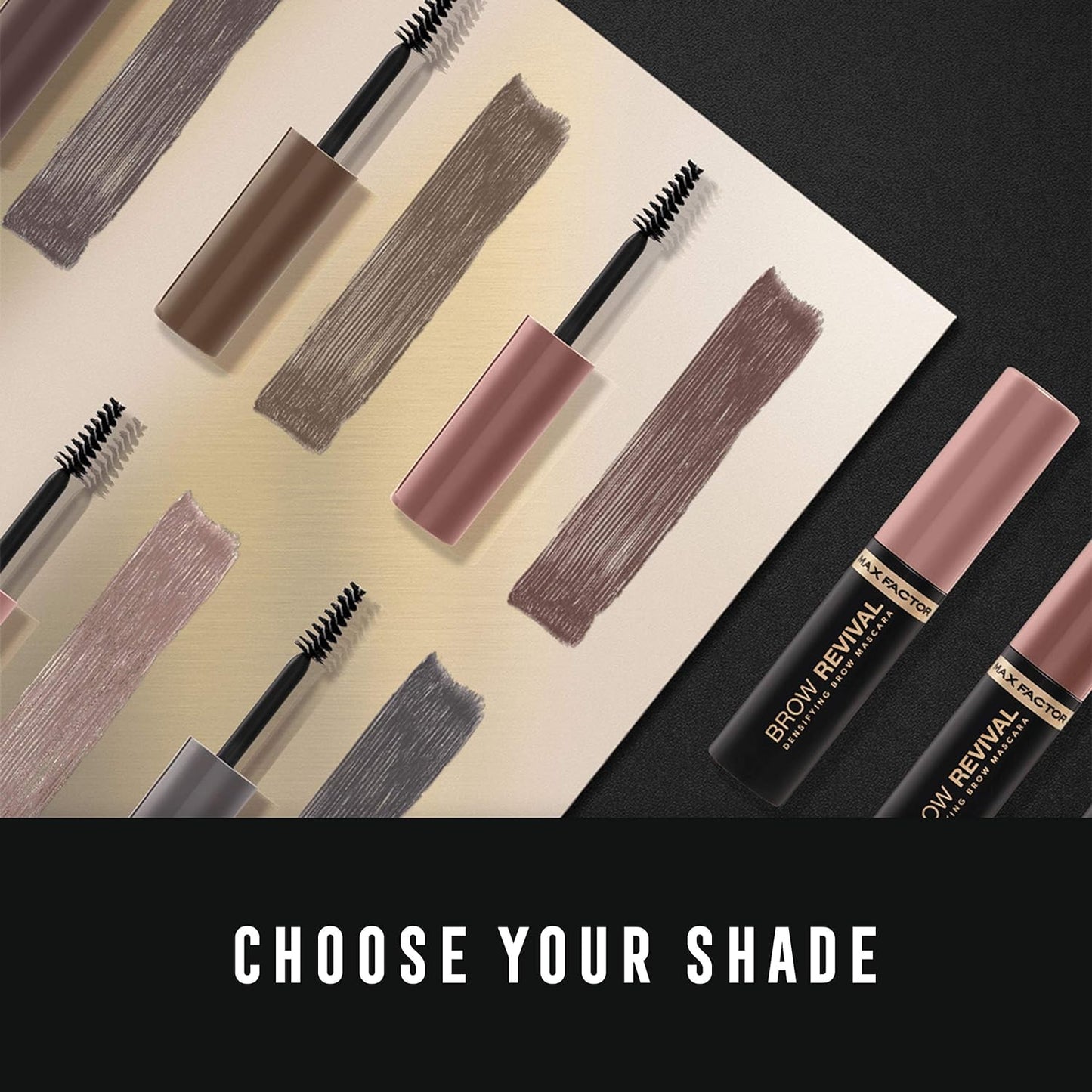 Max Factor Brow Revival Mascara 003 Brown – Volumising, Defined Brows