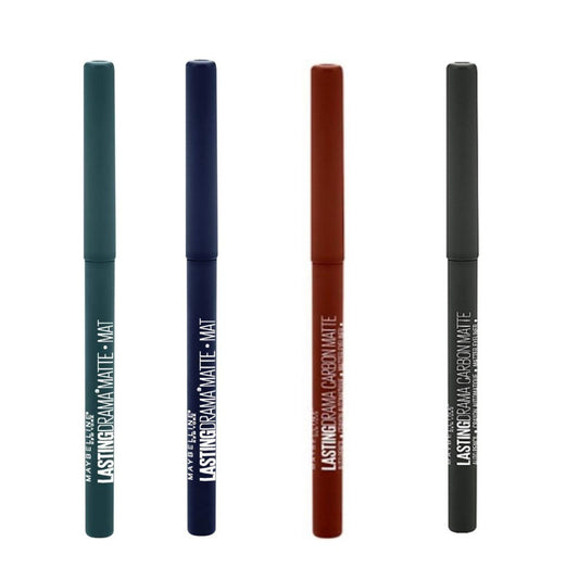 Maybelline Lasting Drama Carbon Matte Eyeliner Range - Intense & Precise