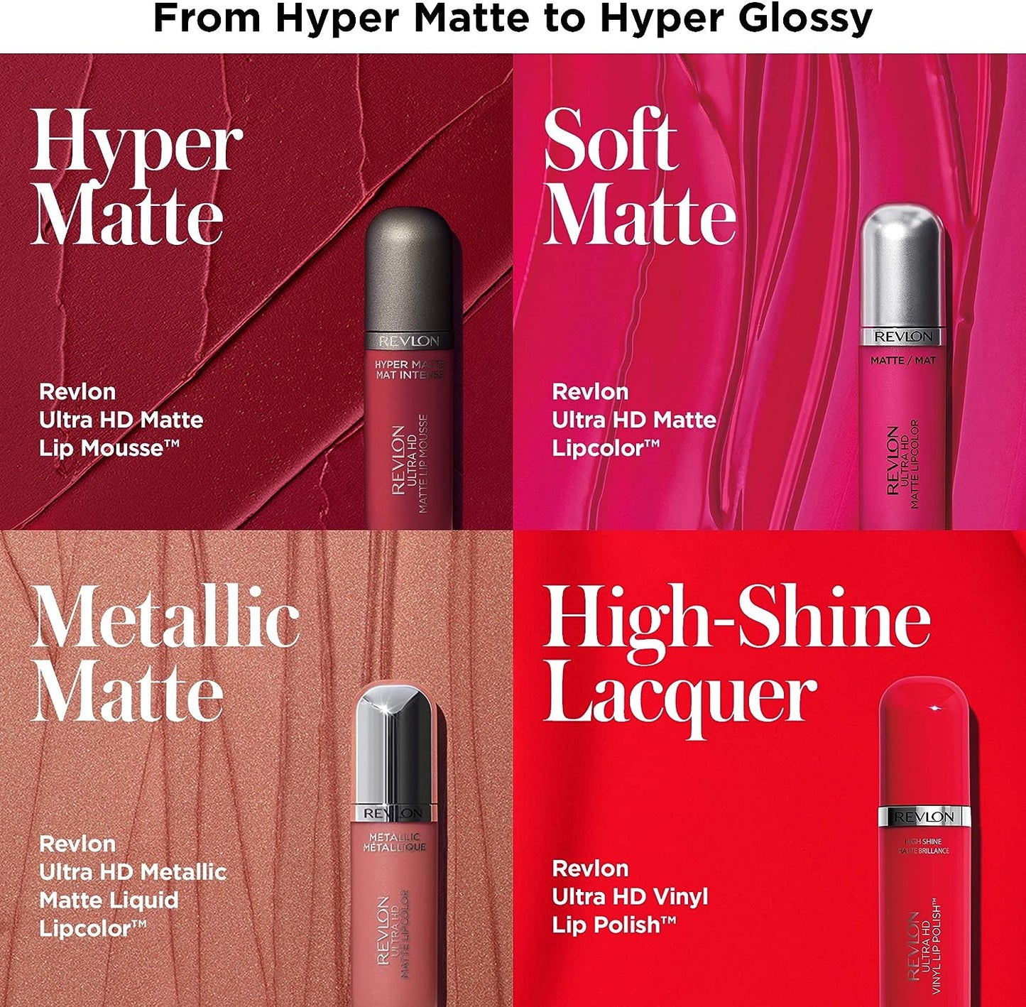 Revlon Ultra HD Matte Lipcolor 715 HD Glow – Warm, Shimmering Coral Matte