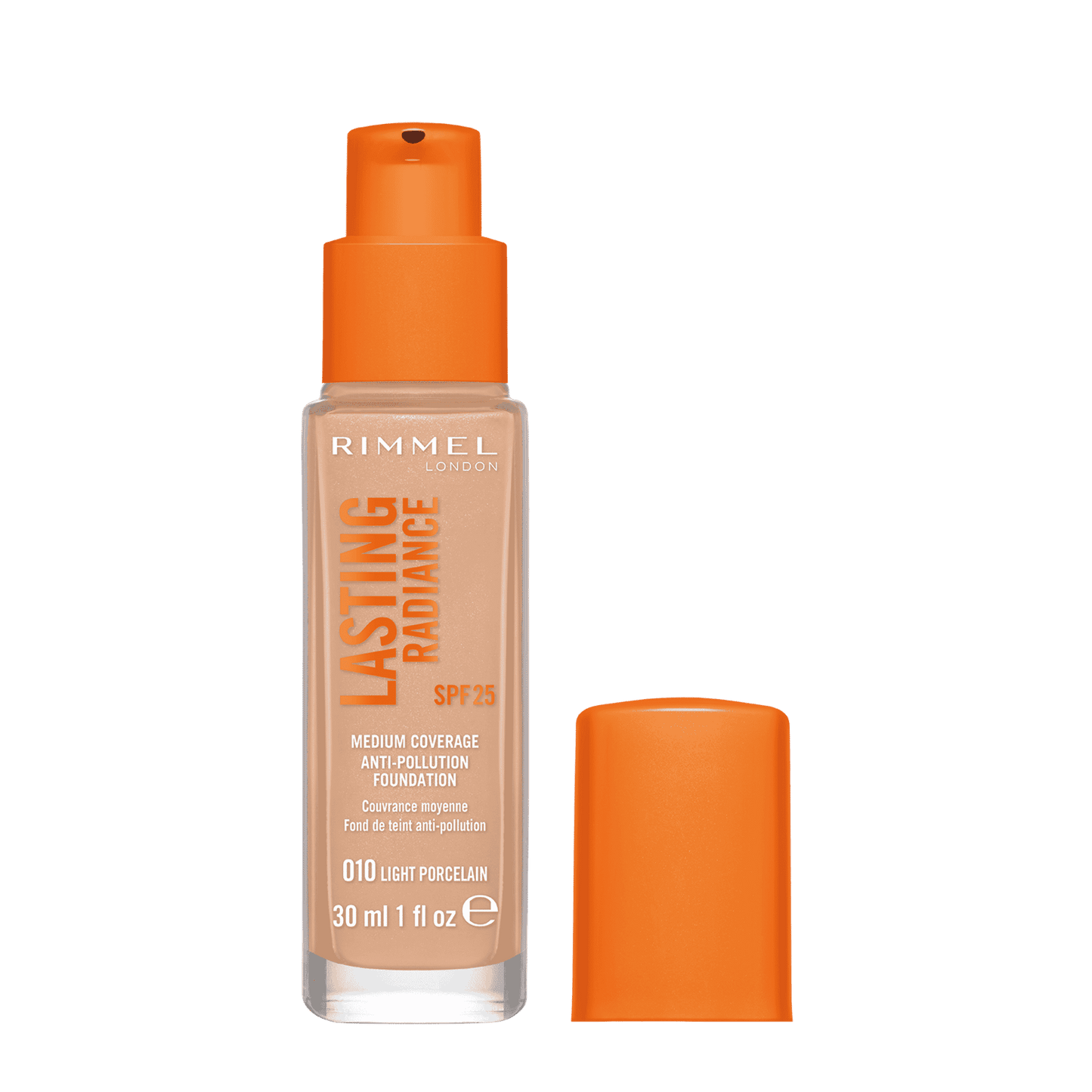 Rimmel Lasting Radiance Foundation – 010 Light Porcelain