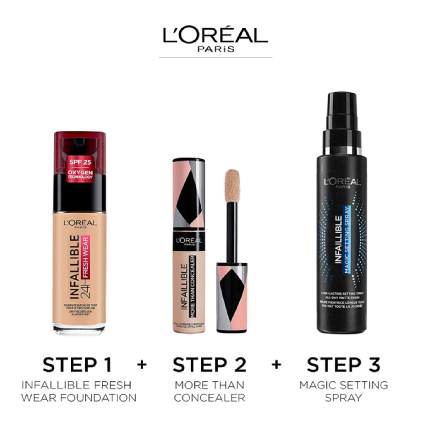 L'Oreal Infallible 24 Hour Fresh Wear Foundation Range