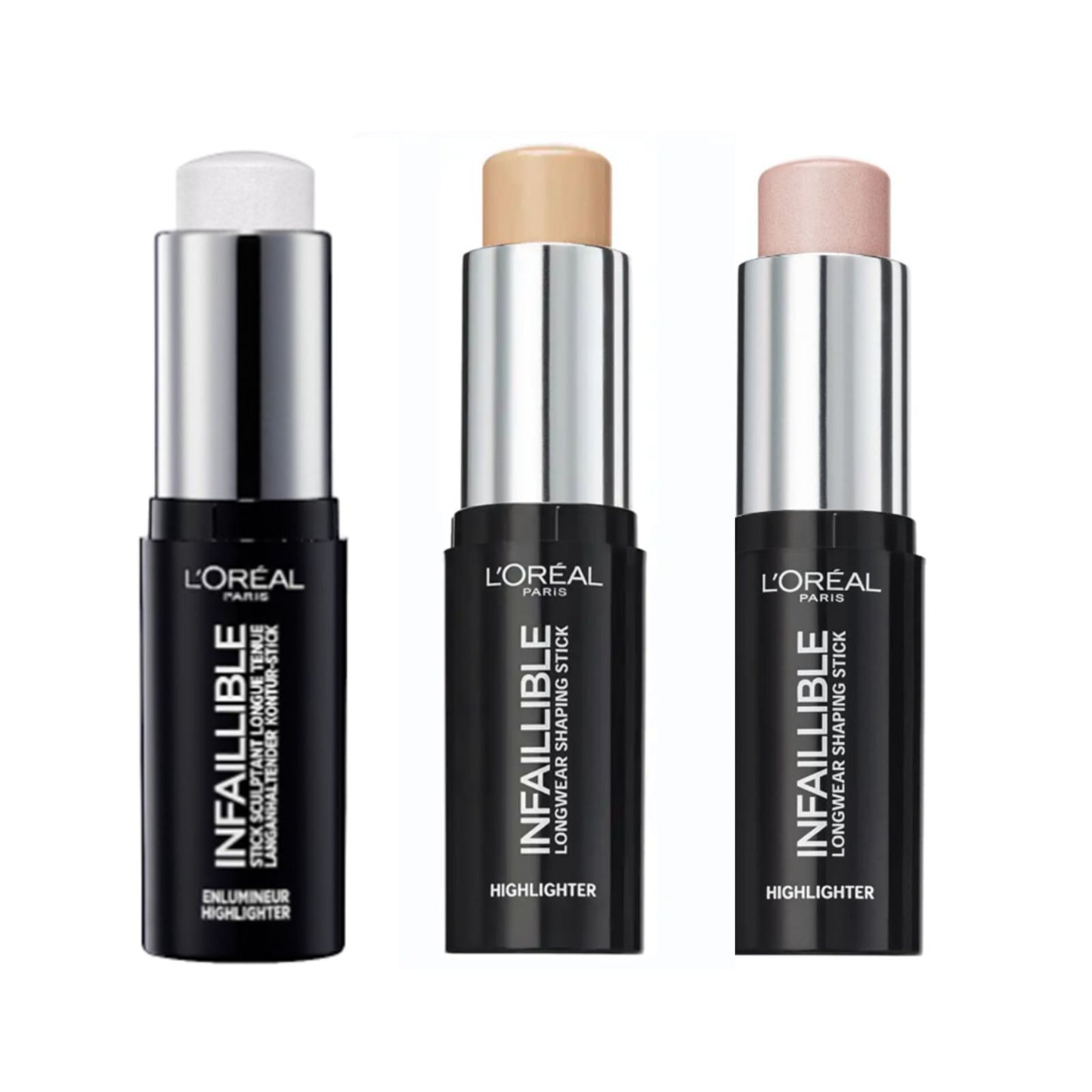 L'Oreal Infallible Strobe Highlighter Stick Range
