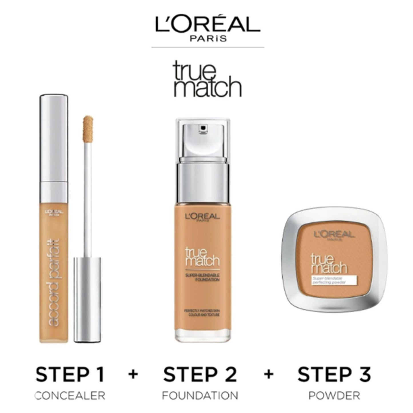 L'Oreal Paris True Match Foundation Range