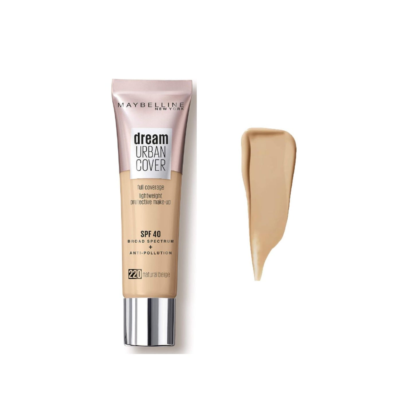 Maybelline Dream Urban Cover Liquid Foundation Range