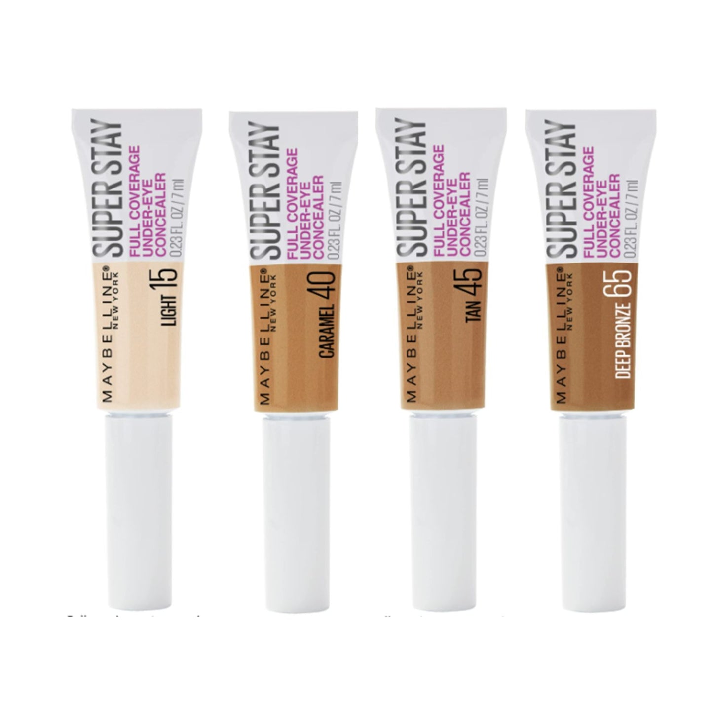 Maybelline Super Stay Full Coverage Under Eye Concealer Range