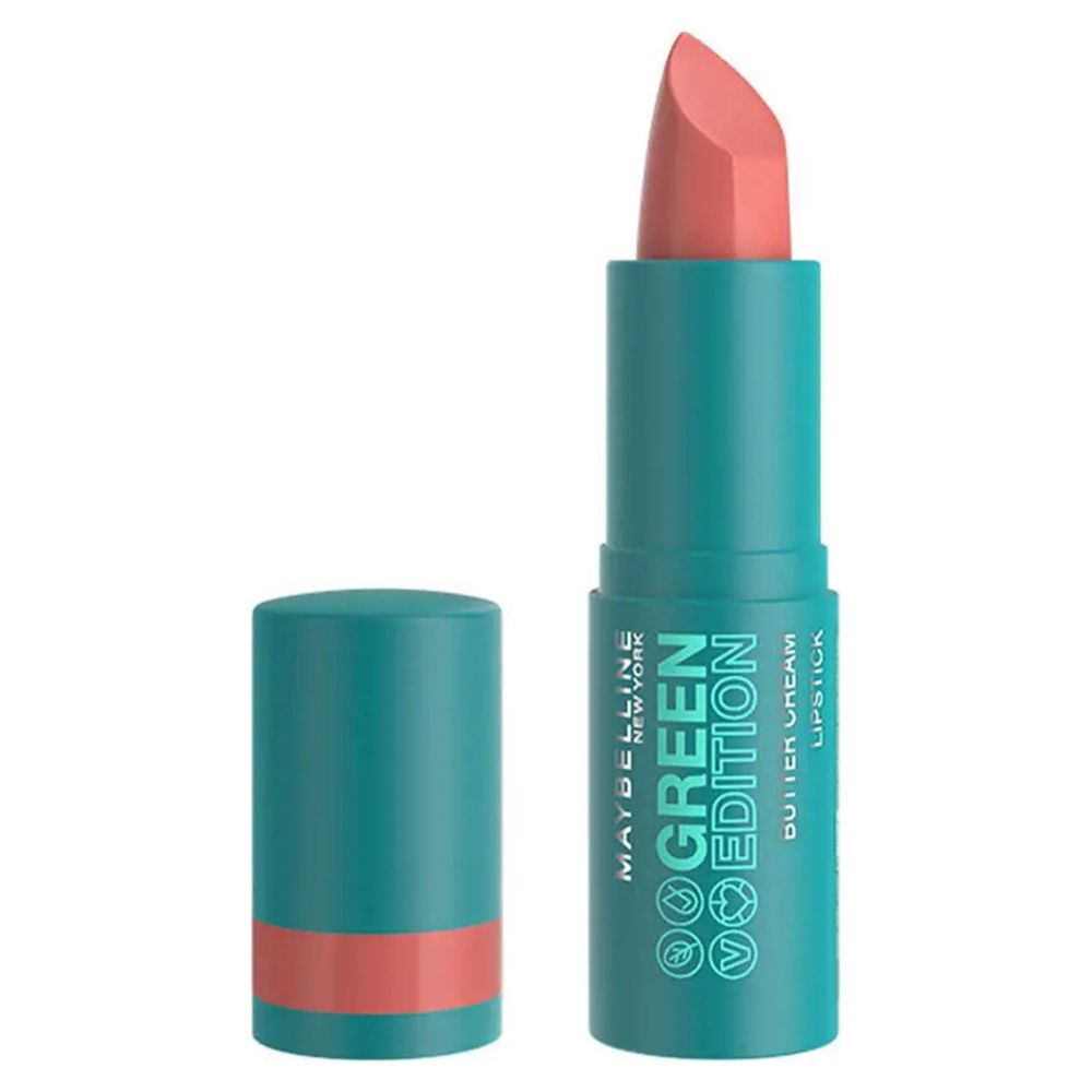 Maybelline Green Edition Butter Cream Lipstick – Clean, Creamy Colour