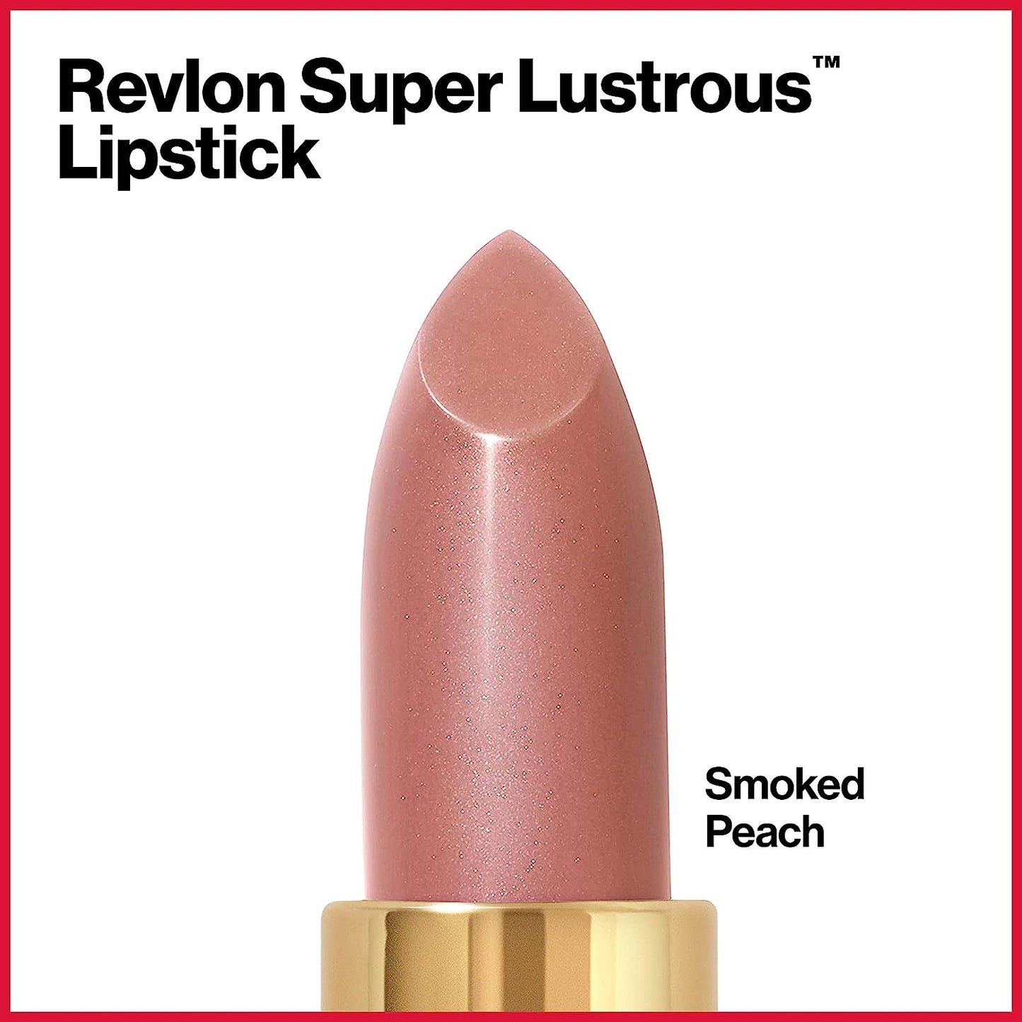 Revlon Super Lustrous Lipstick 013 Smoked Peach – Soft Matte Peachy Nude Shade